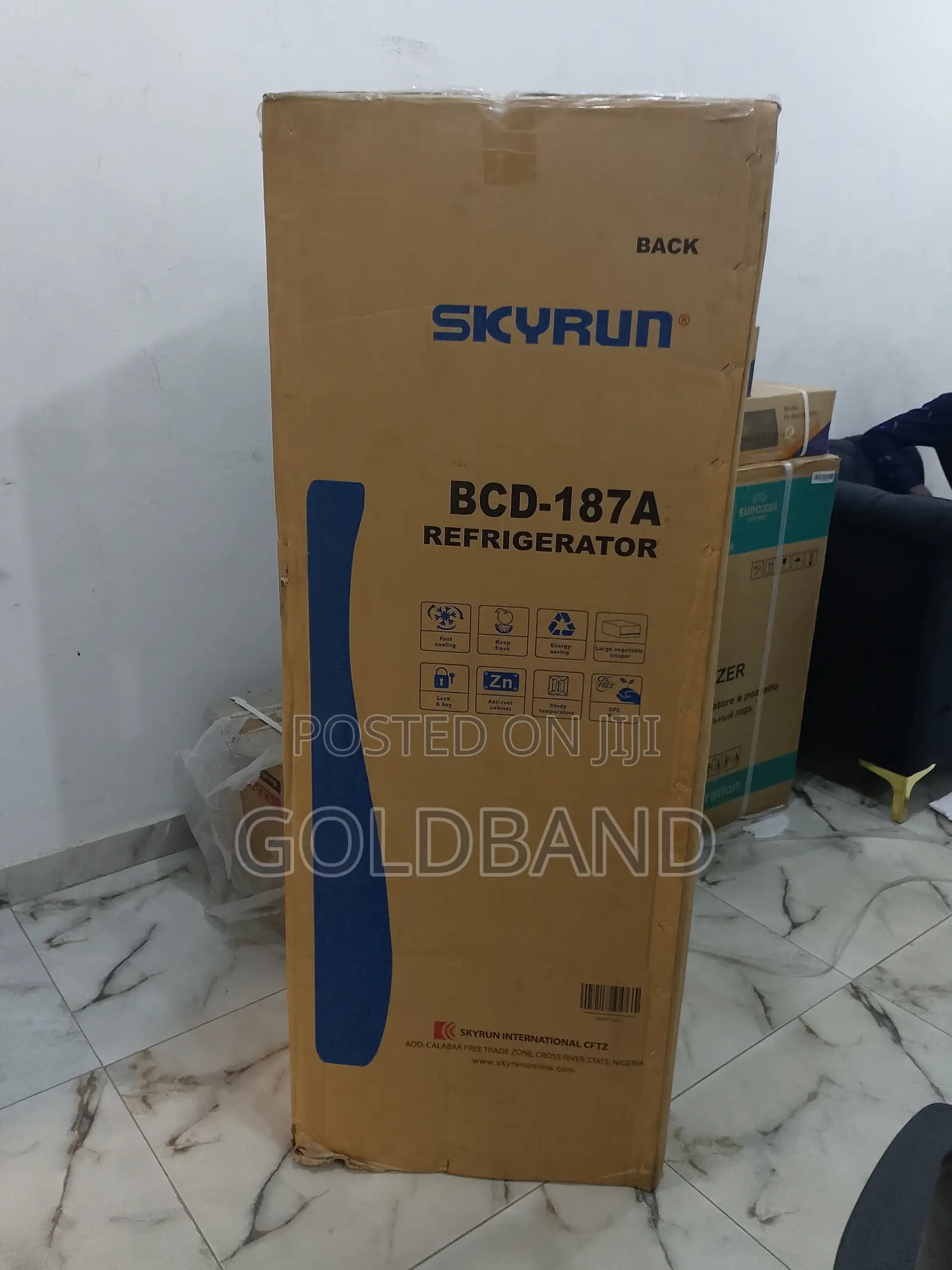 Skyrun 182l BCD-187a Energy-Efficient Refrigerator