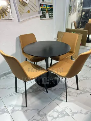 Minimalist Table and Chairs Set (80cm)