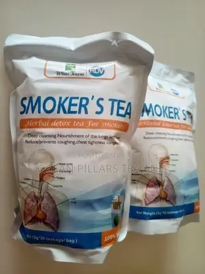 Smoker's Tea 100% Herbal Detox Tea for Smokers