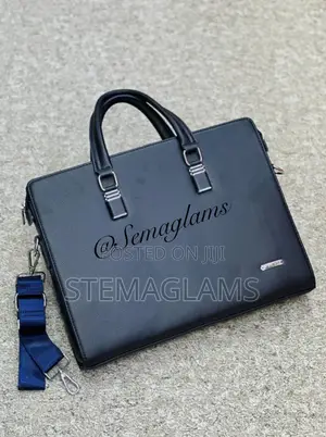 Mont Blanc Laptop Bag With Adjustable Strap