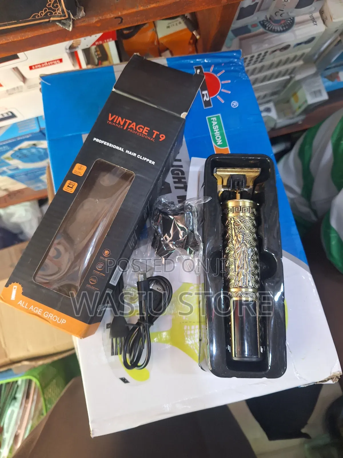 Vintage T9 Rechargeable Clipper With Timer