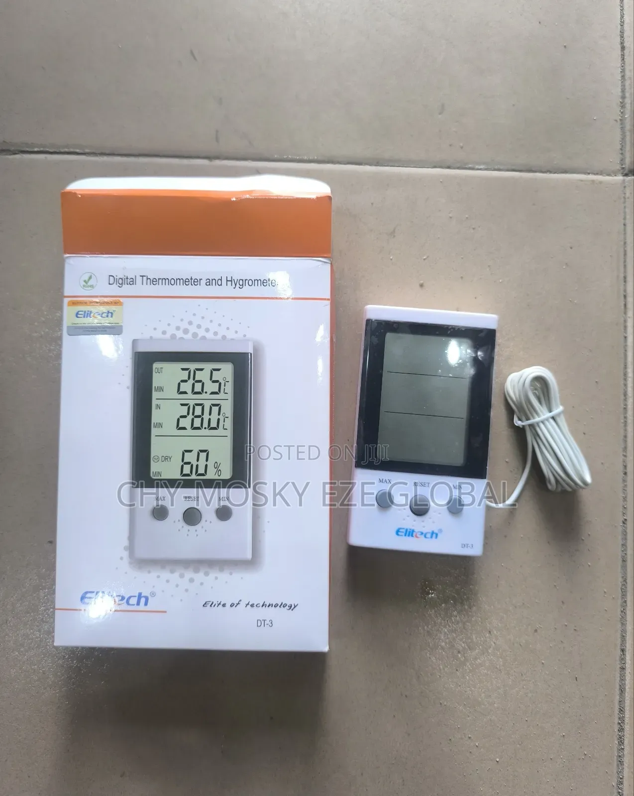 Digital Thermometer and Hygrometer