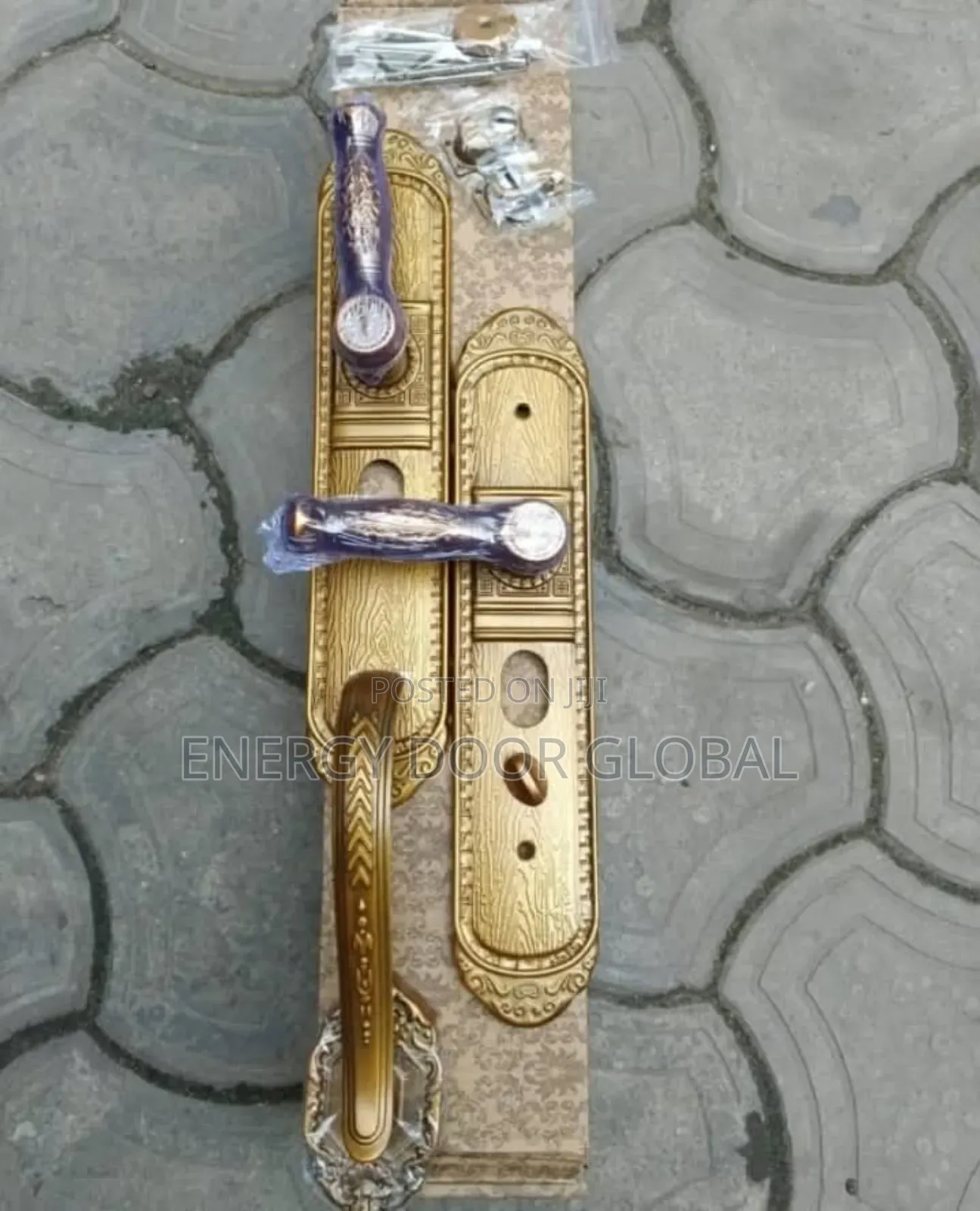 Golden Black and Gold Powered Copper Quality Handle
