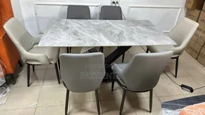 X Legged Table 6 Seater Dinning Set