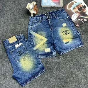 Photo - High Quality Premium Luxury Hotnate Thick Jean Short