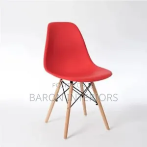 Sturdy Indoor and Outdoor Patio Chair - Red