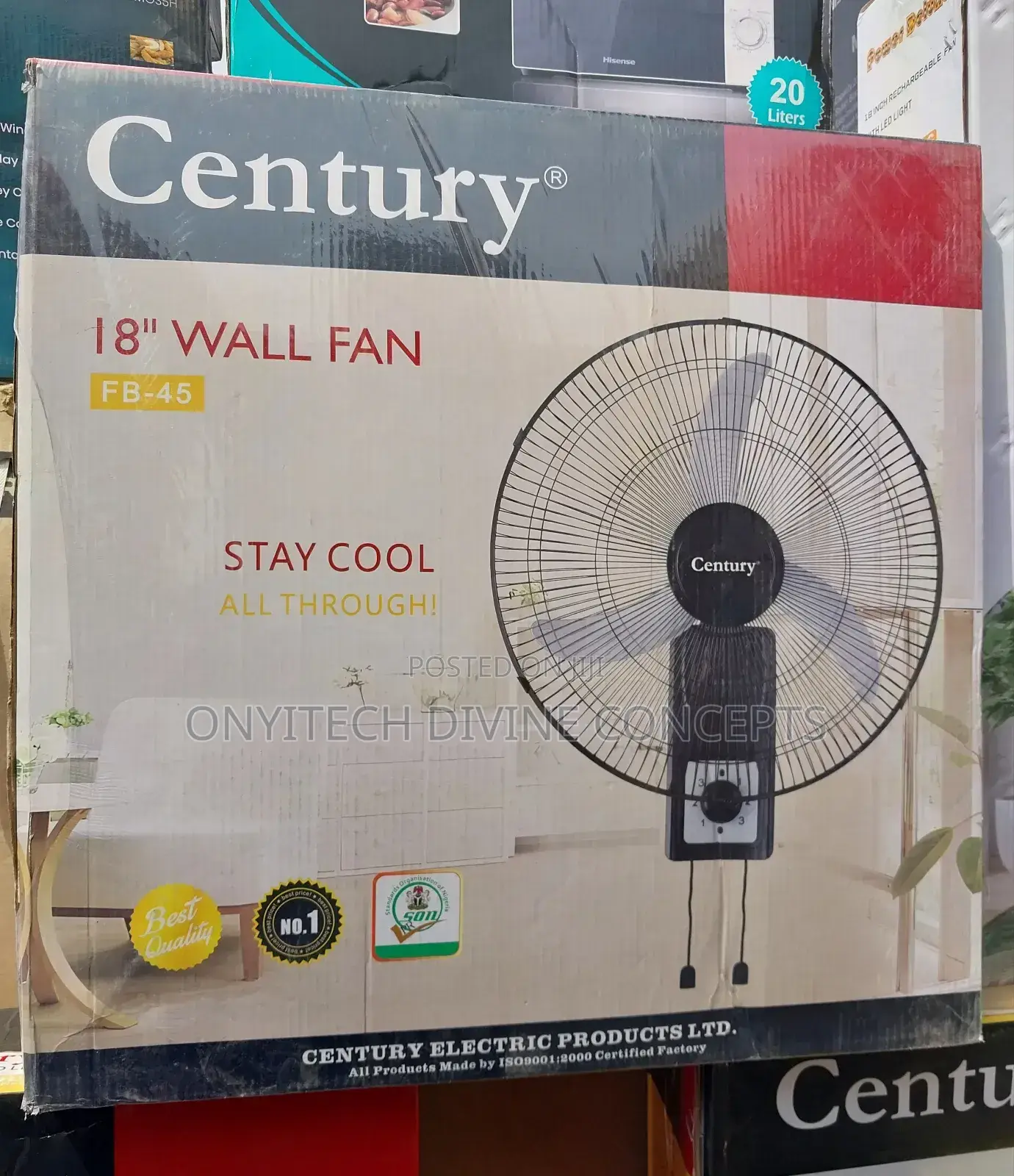 Century Wall Fan
