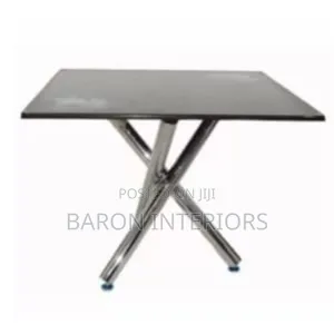 Photo - Glass Dinning Table - Black