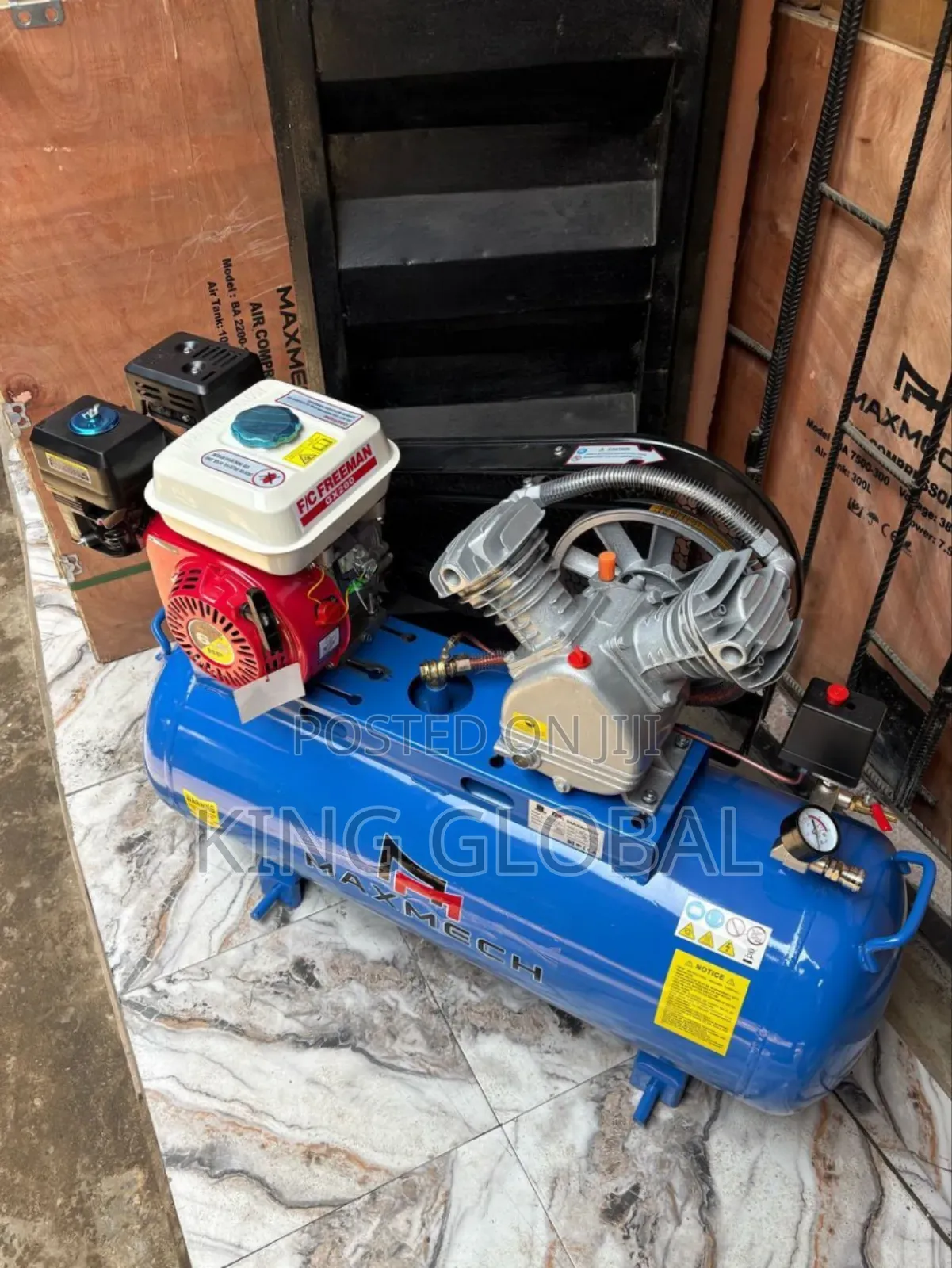 Engine Air Compressor Machine 100l