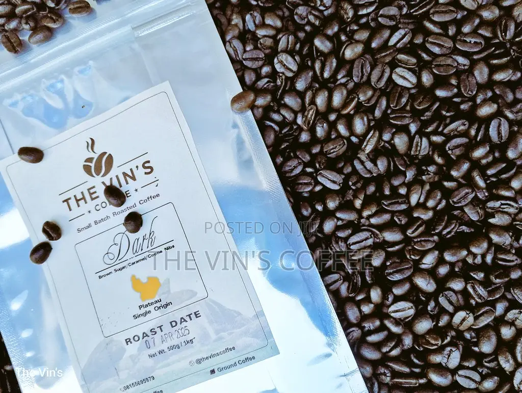 The Vin's Coffee Dark Roasted Coffee Bean/Ground