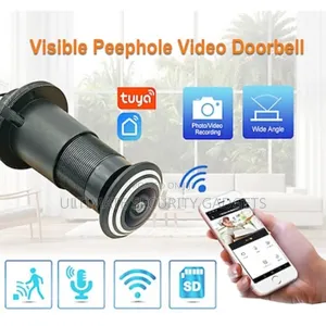 Wi-Fi Tuya Smart Peephole Hd Camera