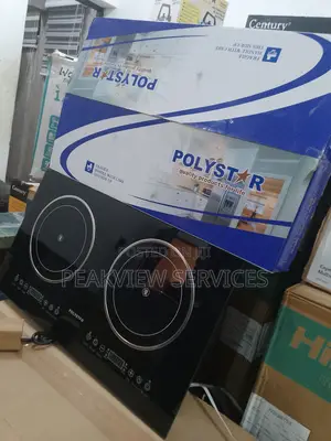 Polystar Glass Top - Heat Resistant Durable Built in Burne