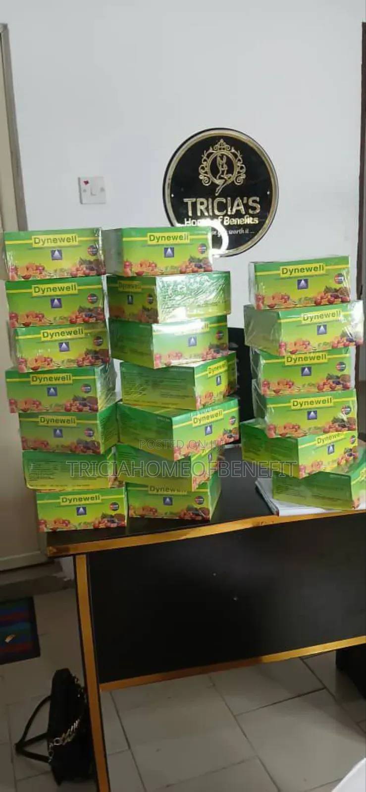 Boxes of Dynewell Tablets