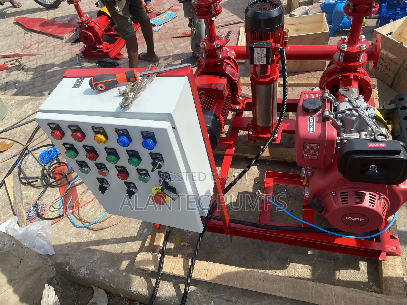 10hp Fire Hydrant Pump