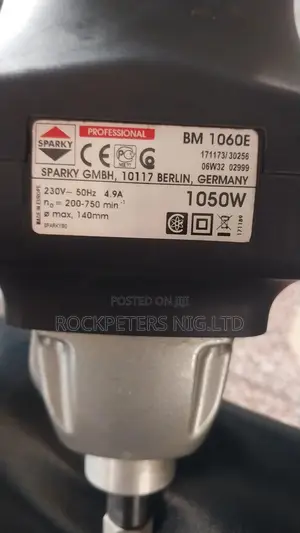 Sparky Paddle Mixer Bm 1060e