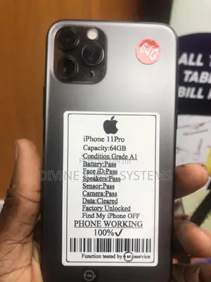 Apple iPhone 11 Pro 64 GB Black