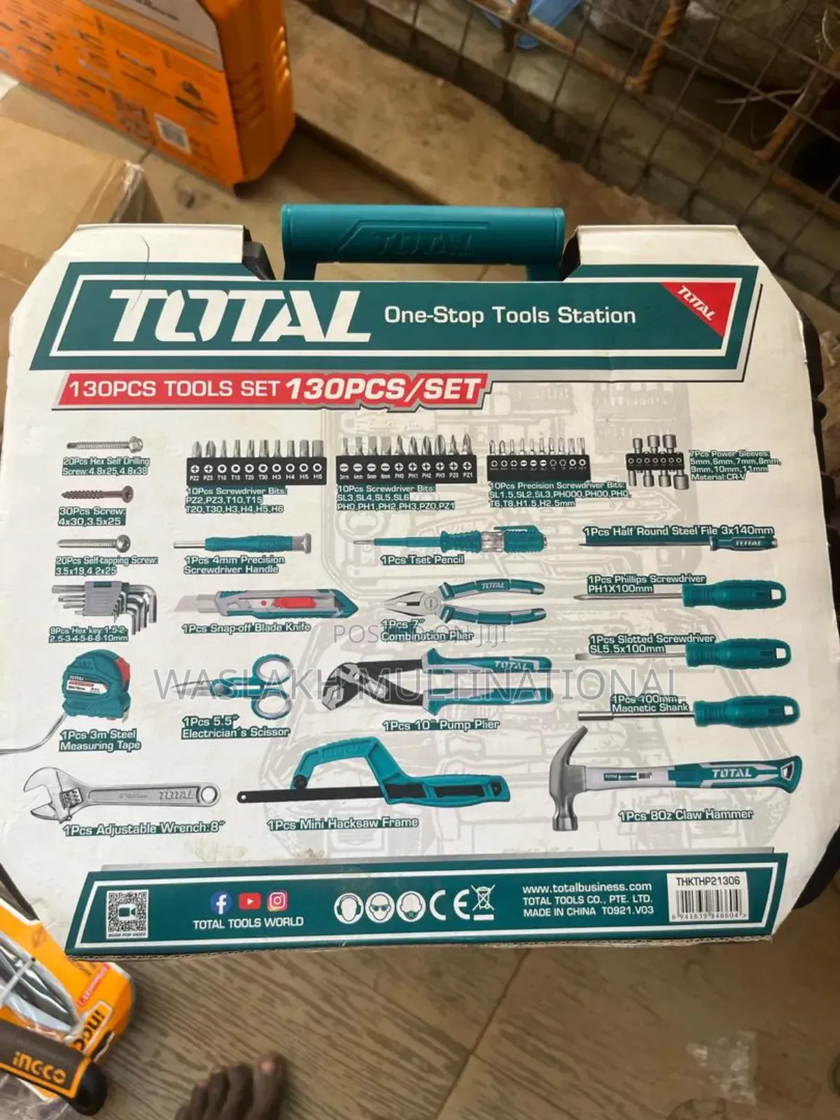 130pcs Tools Set Total