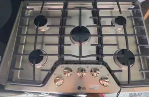 Lg Stainless Steel 5 Burner Superboil Gas Cooker