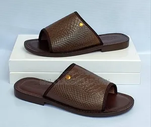 Pure Leather Slippers Original Made In Italy Available