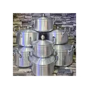 7 Set Aluminium Stock Pot
