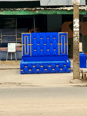 6 by 6 Blue Bedframe