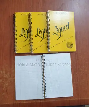 Field Notebook Legend Spiral