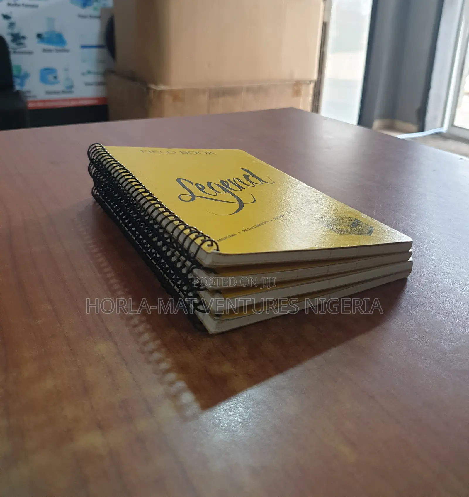 Field Notebook Legend Spiral