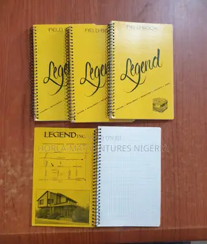 Field Notebook Legend Spiral