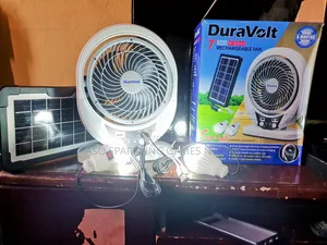 Photo - Solar Rechargeable Fan