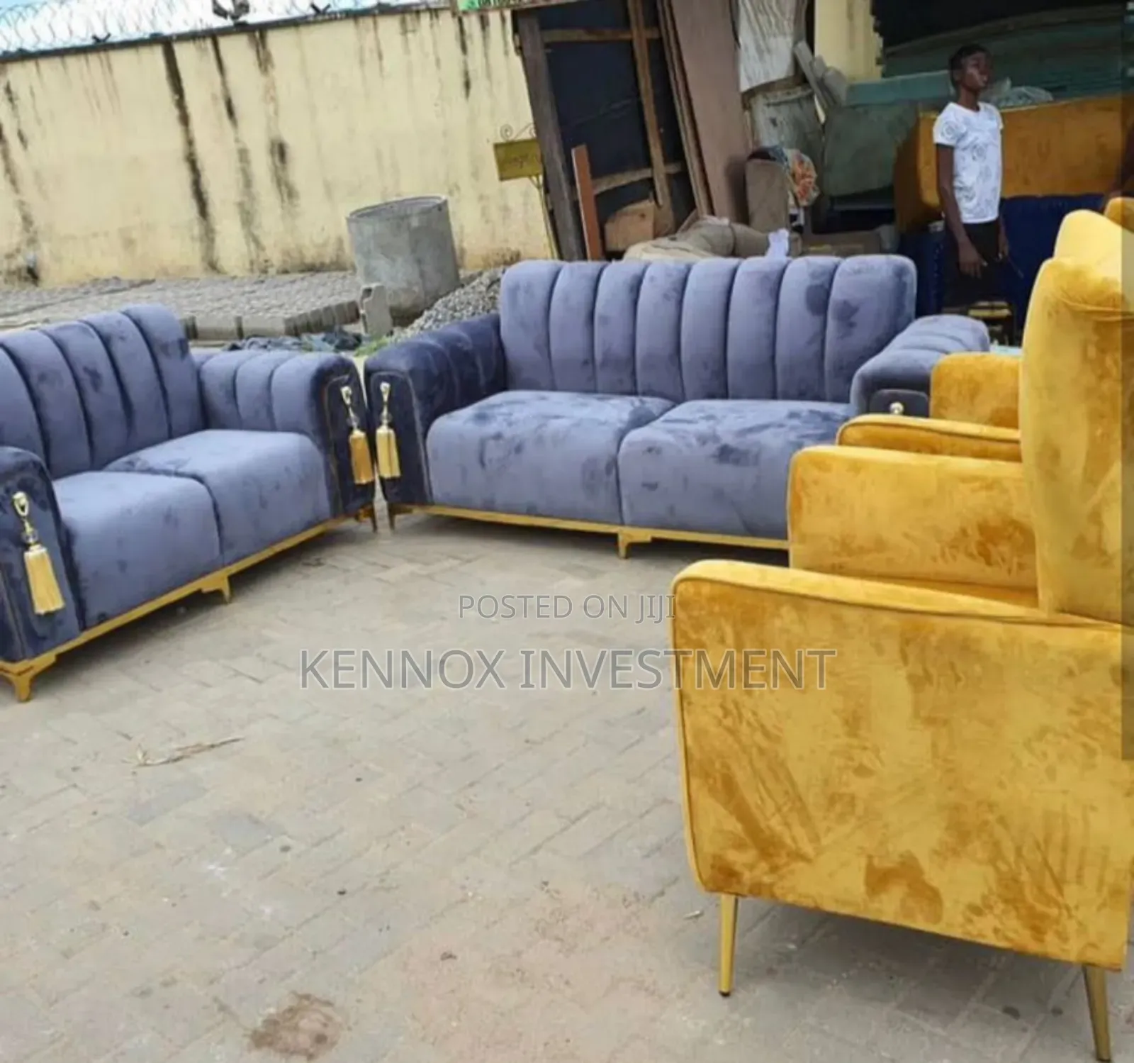 Complete Set of Fabric Chair