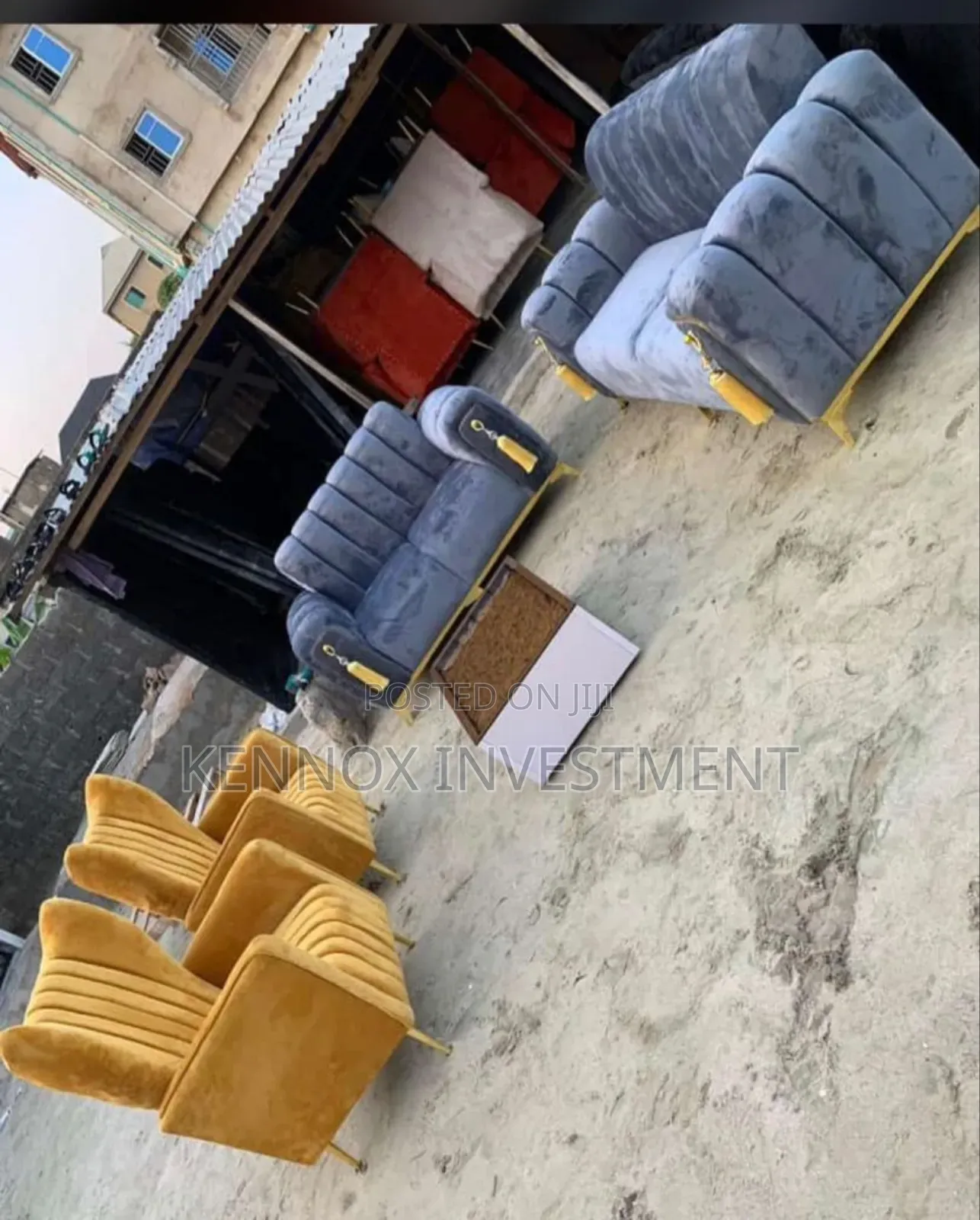 Complete Set of Fabric Chair