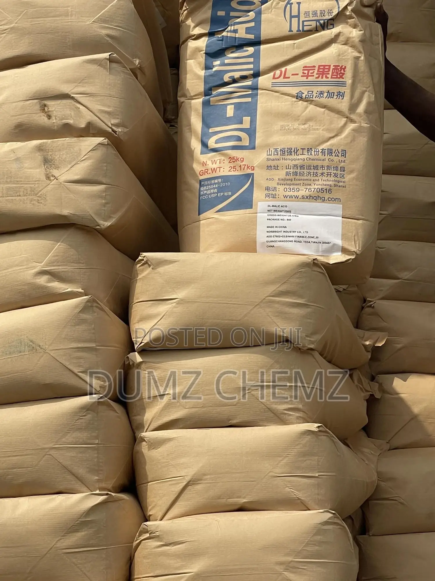 Dl Malic Acid