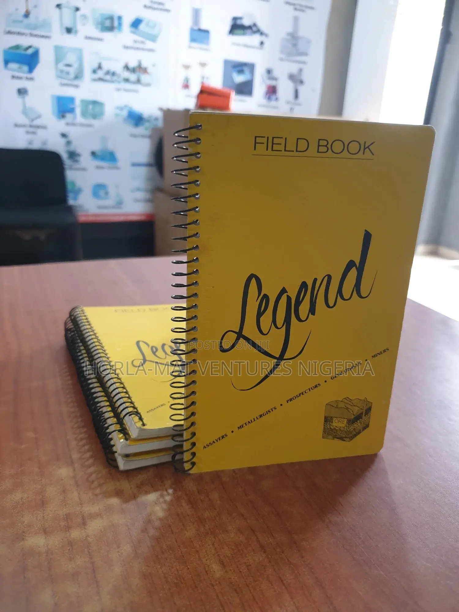 Field Notebook Legend Spiral