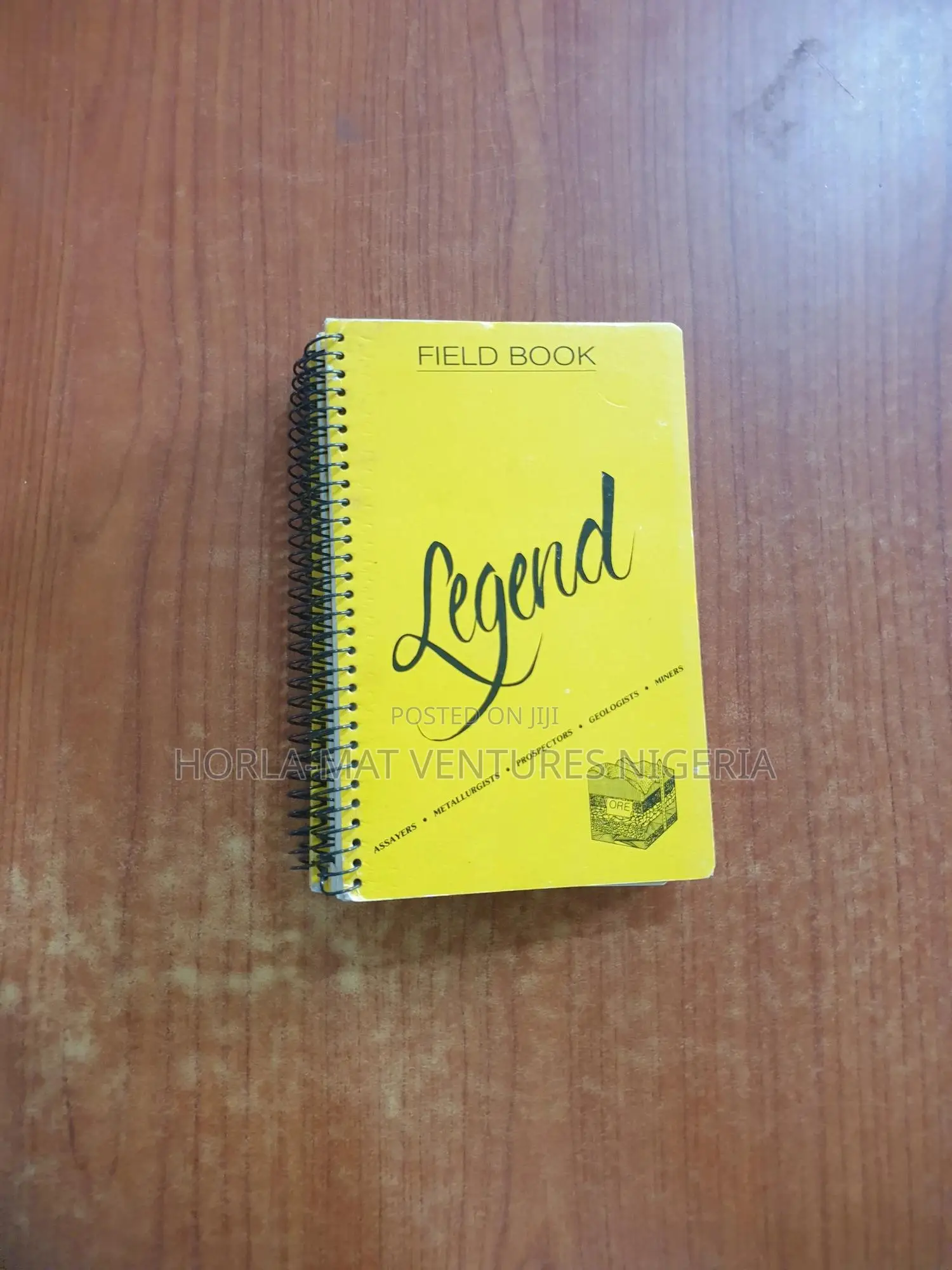 Field Notebook Legend Spiral