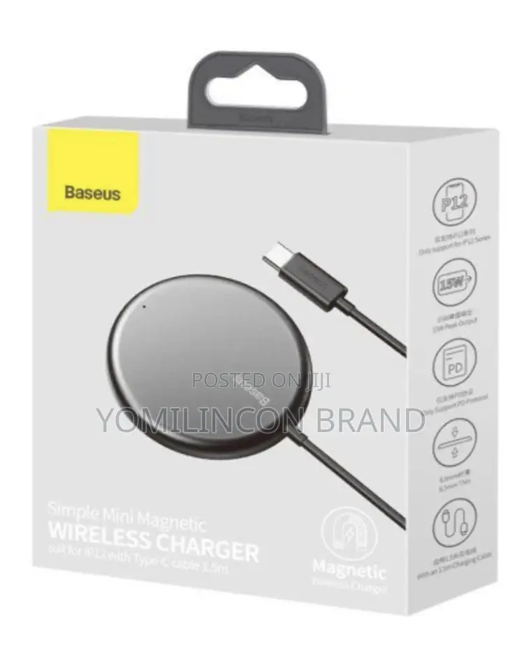Baseus Simple Mini Magnetic Wireless Charger