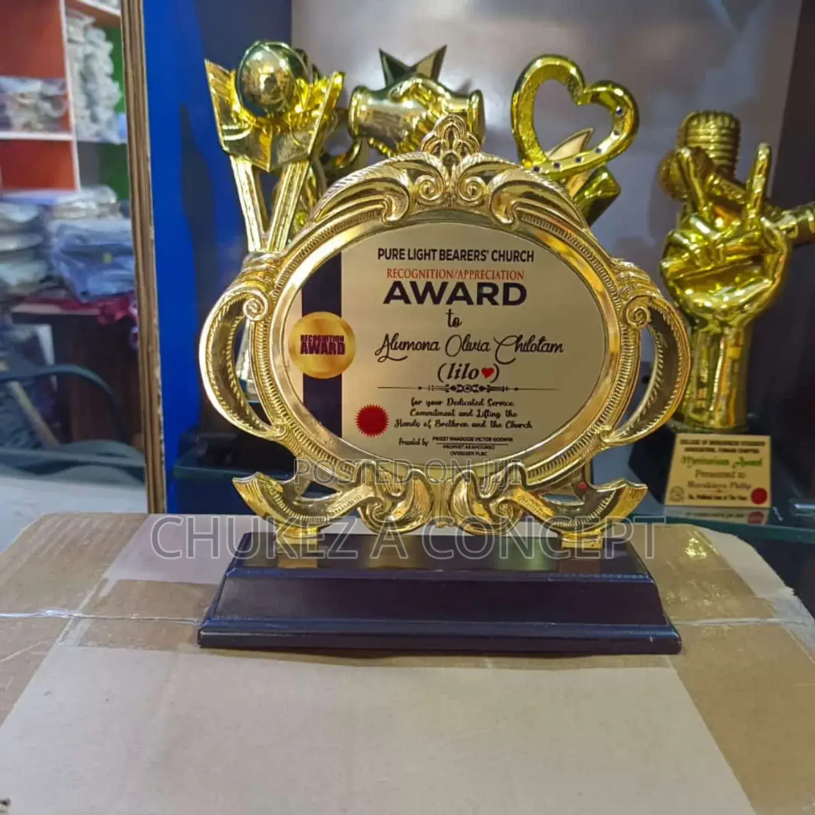 C06 Gold Metal Award