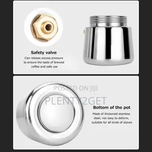 Coffeepot Stainless Steel Coffee Maker - 300ml