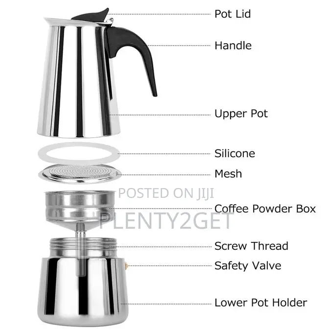 Coffeepot Stainless Steel Coffee Maker - 300ml