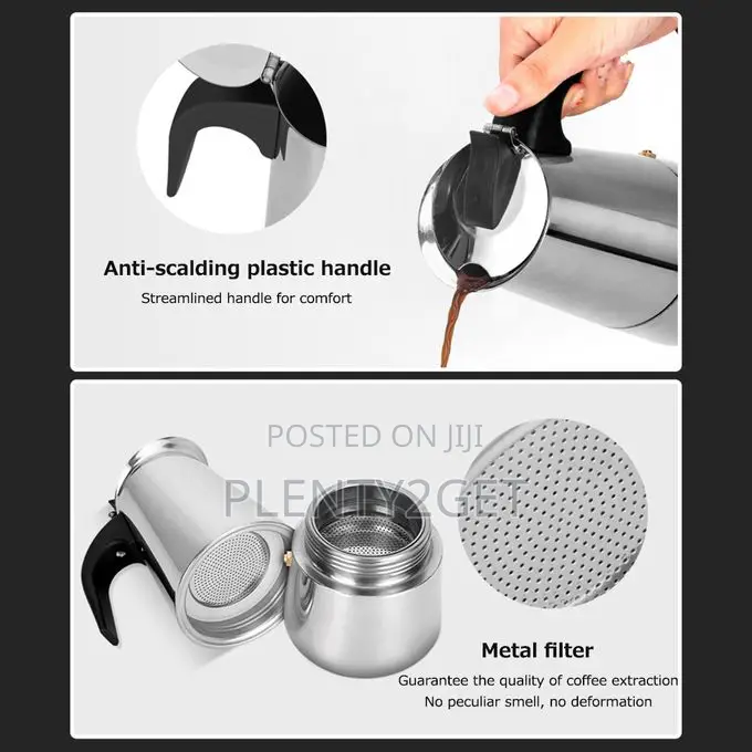 Coffeepot Stainless Steel Coffee Maker - 300ml