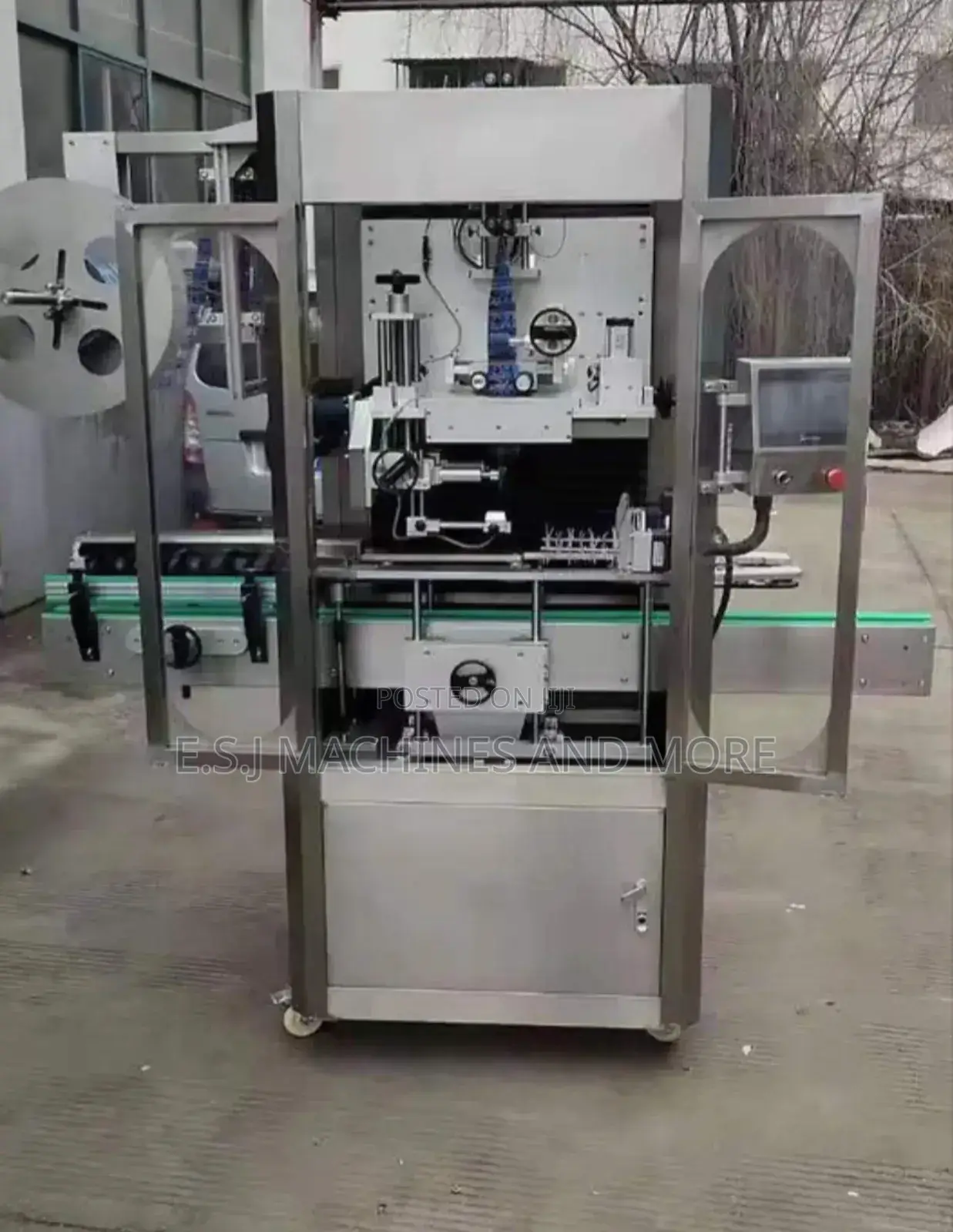 Automatic Bottle Labelling Machine