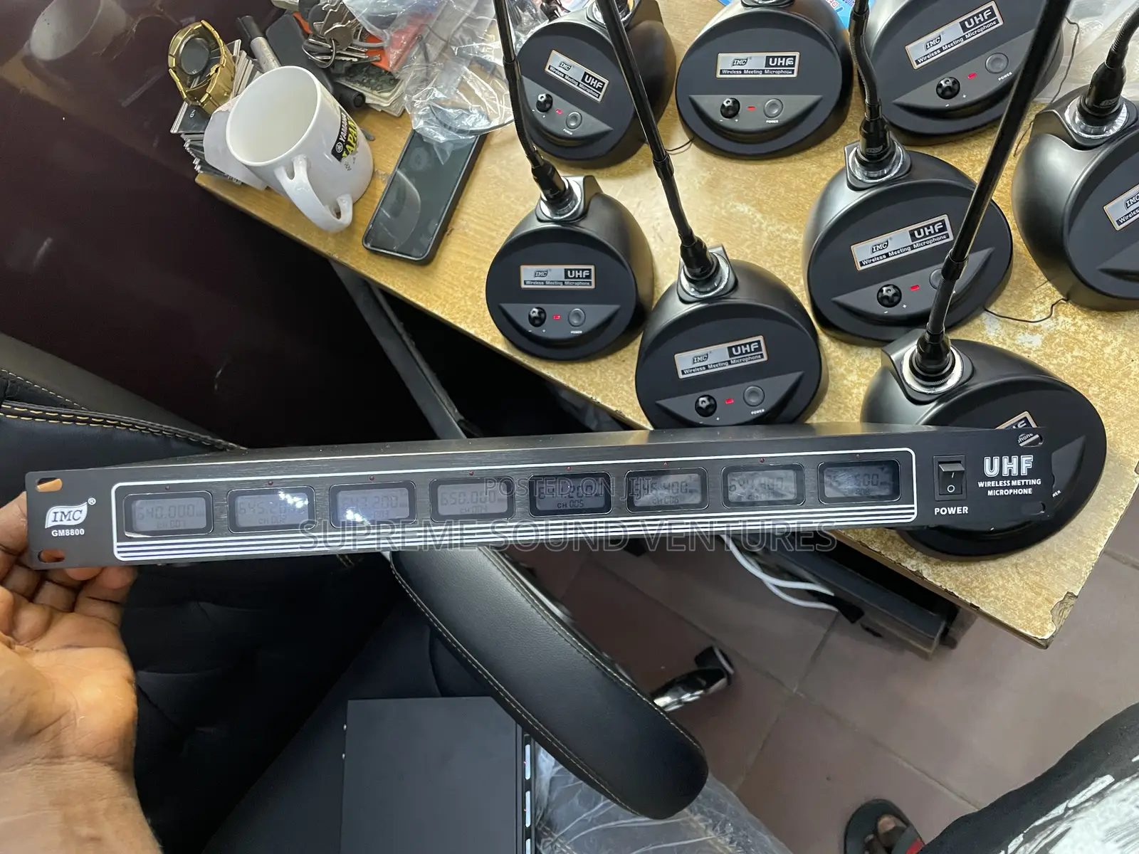 8 In 1 Conference Wireless Microphone
