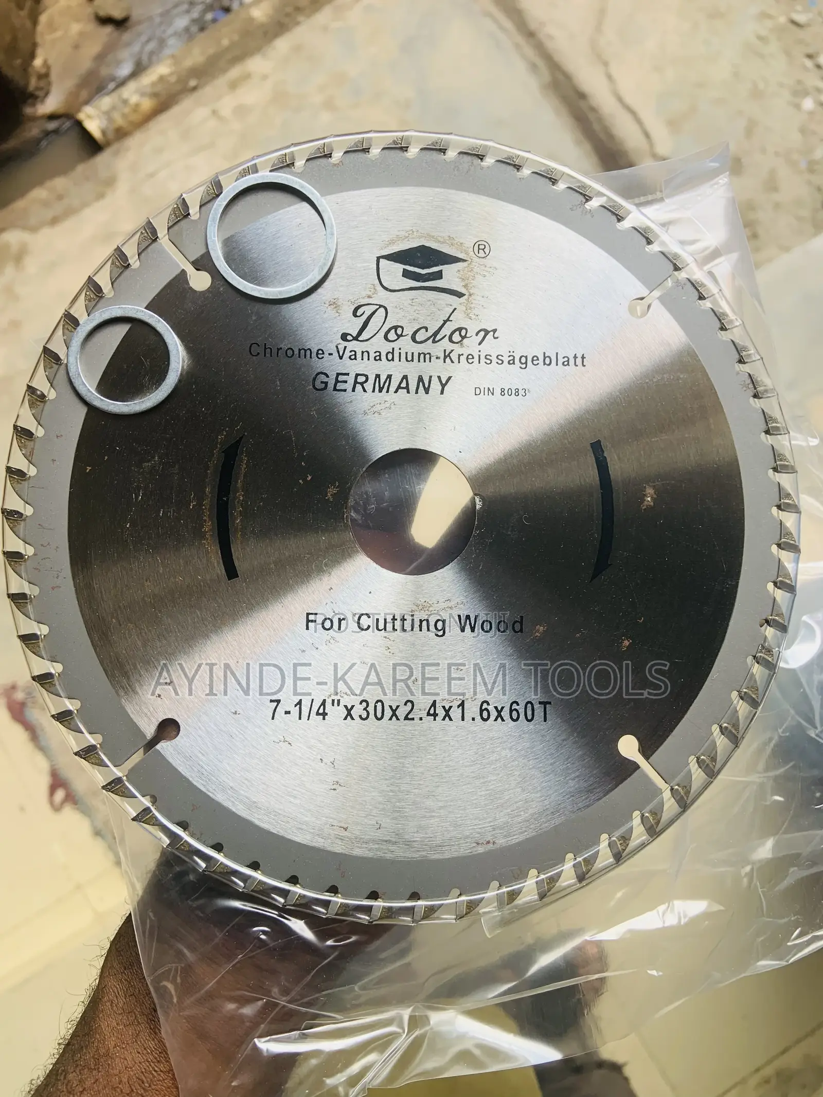 7” Circular Saw Blade 7-1/4 X 60teeth