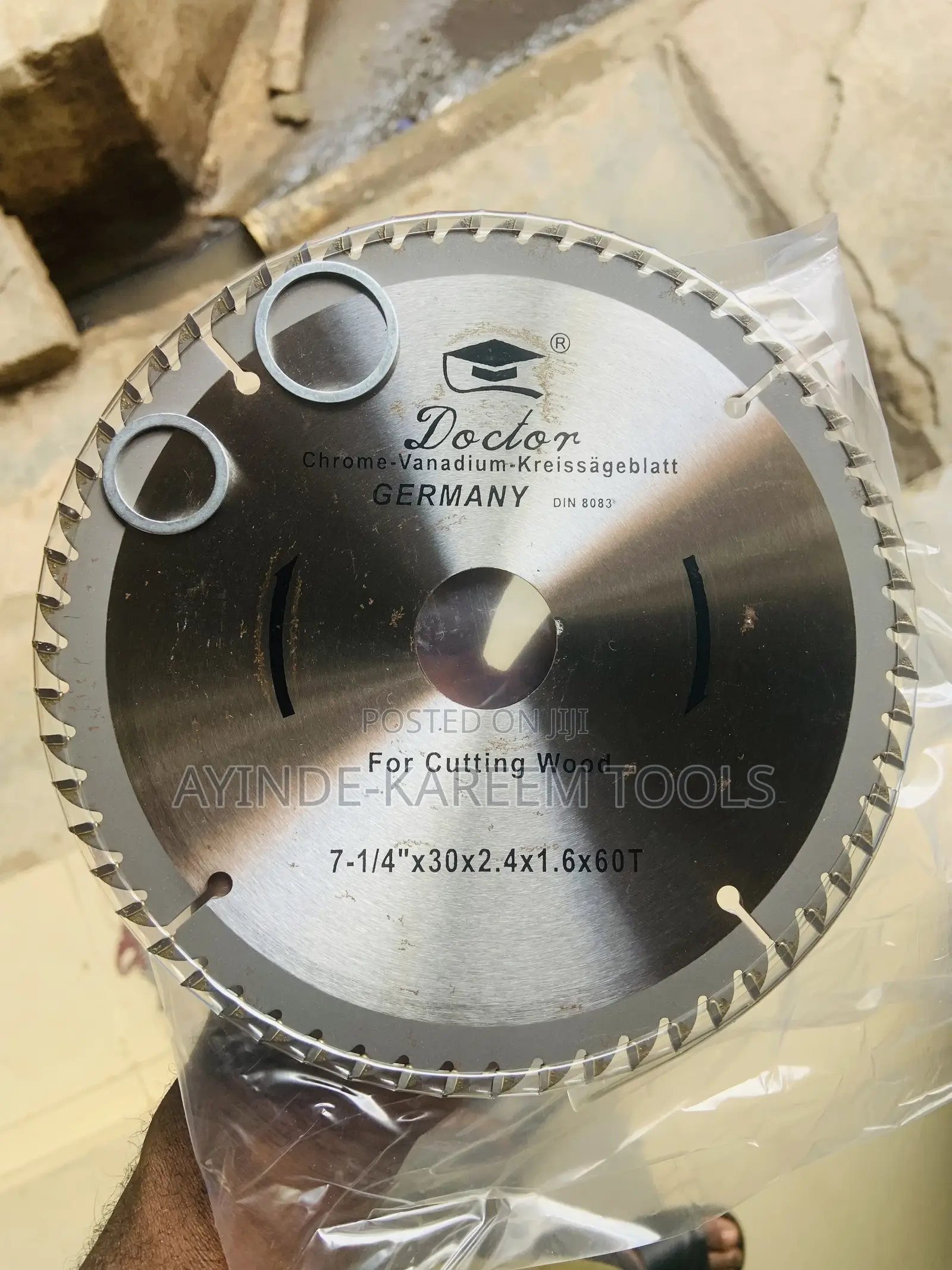7” Circular Saw Blade 7-1/4 X 60teeth