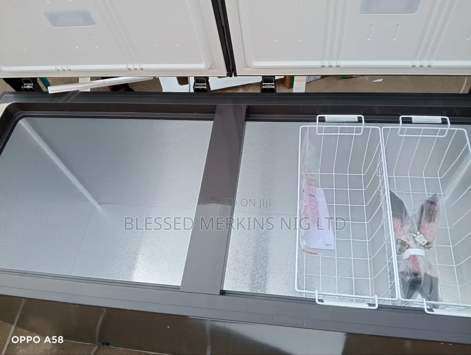 Hisense Deep Freezer Double Door 500litres Model 66dd