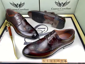 Photo - Cantore Castellani Brown Oxford Brogues