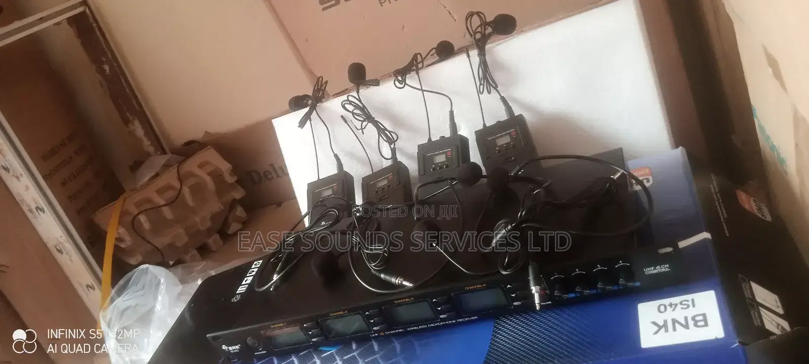 4clip and 4headset Wireless Mic
