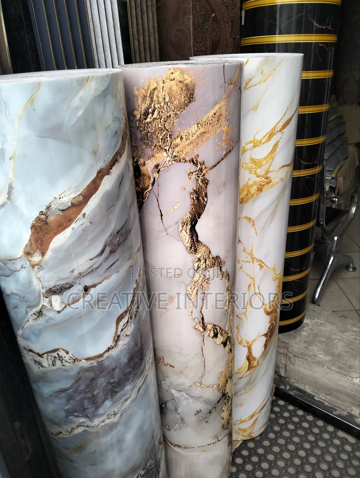 3d Adhesive Marble Sheet