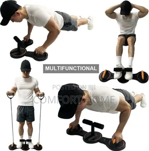 3in1 Pushup Board for Chest, Tricep, Back Abs
