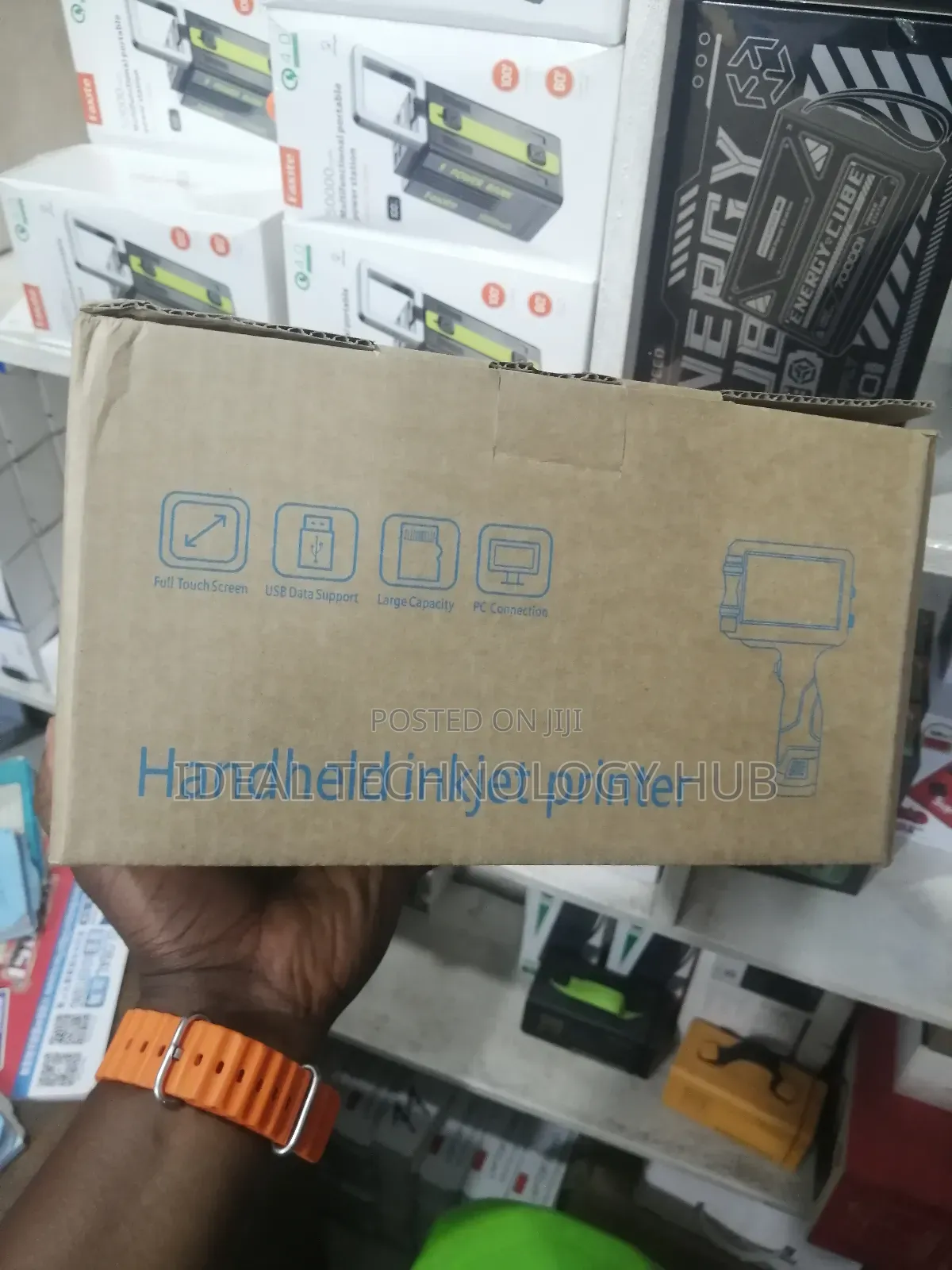 Portable Intelligent Handheld Inkjet Printer
