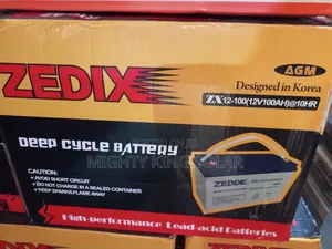 This Is Zedix Gel Battery 100ah